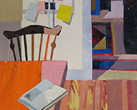 Carole Rabe Painting Bulletin Board